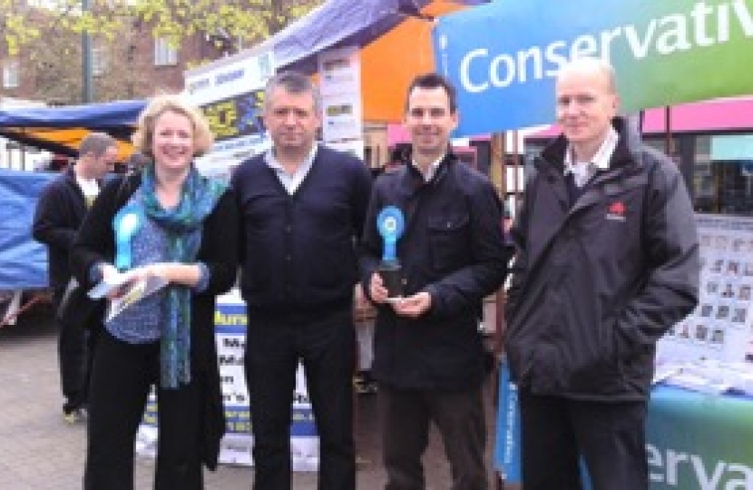 Alec Campbell - Leader of St Albans Council. Salih Gaygusuz - Local councillor and ex Mayor of St Albans. Vicky Ford -  Former Member of the European Parliament for the East of England and now Member of Parliament for Chelmsford.