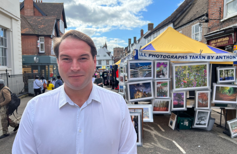 Conservative Parliamentary Candidate, James Spencer