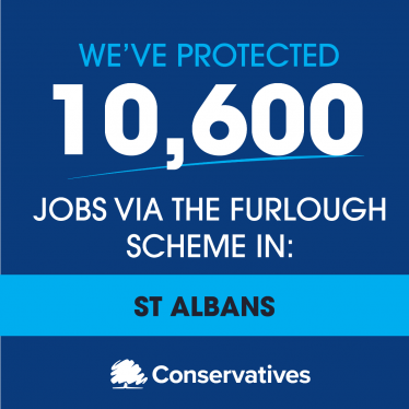 10,600 jobs protected by furlough in St Albans