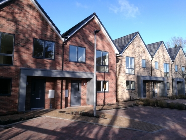 Social housing like that in Sandridge allocated to Dacorum Council